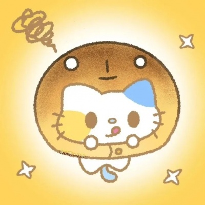 萌化啦！卡通情头可爱手绘一对两张