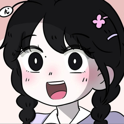 超萌来袭！可爱手绘大头特写卡通女生头像