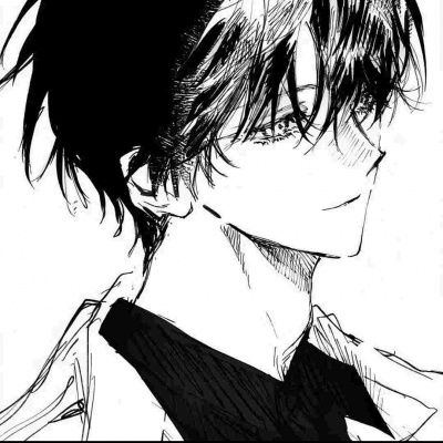 超酷高冷黑白动漫男头来袭，帅炸啦