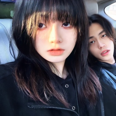 超有默契！真人情侣头像ins双人