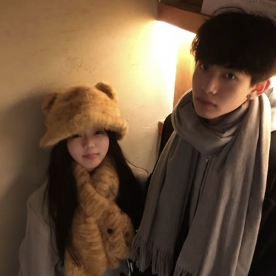 双人超甜真人情头💕