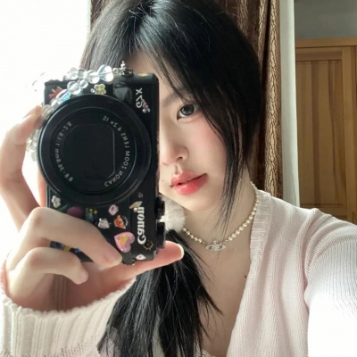 纯欲氛围拉满的相机女生头像来啦