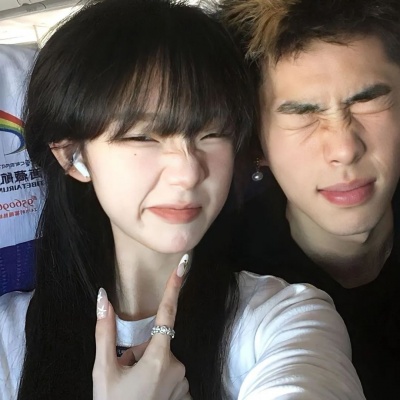 挖到宝啦!情侣真人头像ins高级感稀有