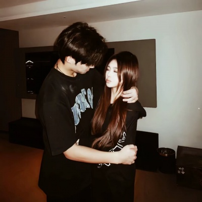 超甜！ins双人真人情侣头像