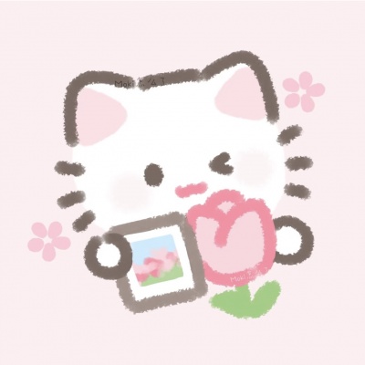 超级可爱的手绘卡通情侣头像🎀