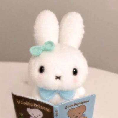 萌化啦!可爱兔子玩偶头像来咯🐰