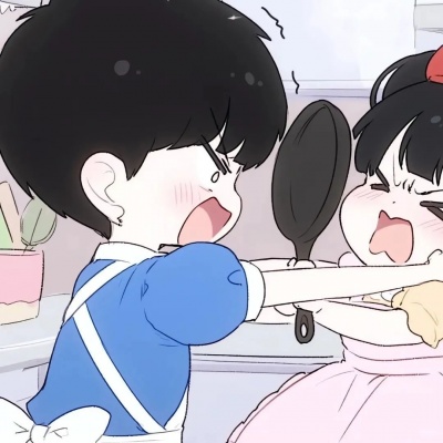 氛围感拉满的情侣手绘头像,太绝啦