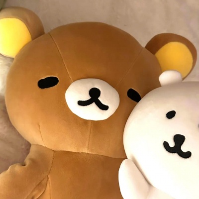 被这组可爱轻松熊玩偶情头可爱晕啦