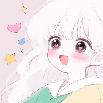 卡通动漫甜美女生头像，萌炸啦！