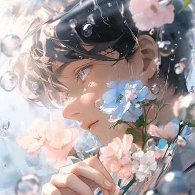 超绝唯美动漫卡通情头💕