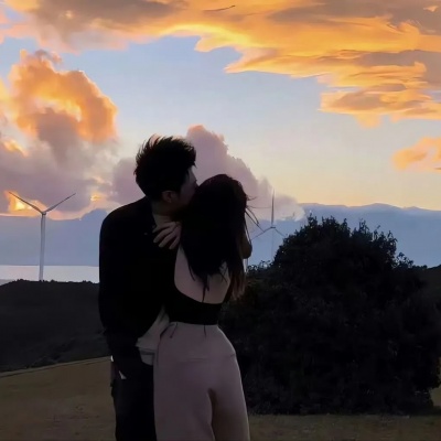 被这组唯美背景真人氛围情头美哭😭