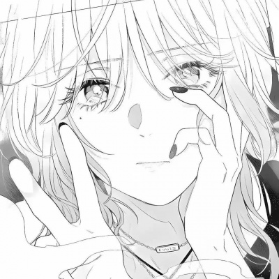 高质黑白女生动漫头像来咯✨