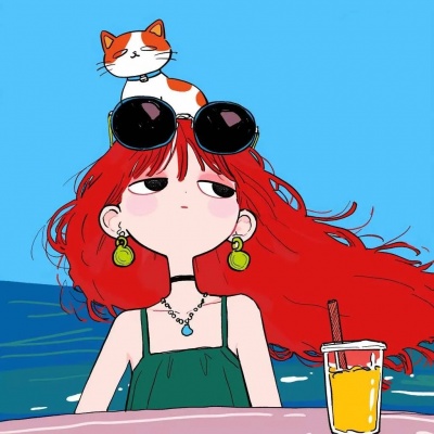 萌趣预警!可爱有趣手绘卡通女生头像🥰