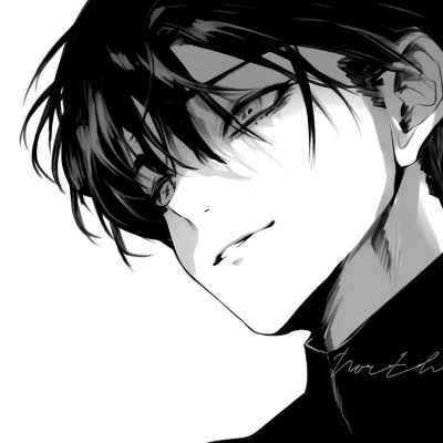 超酷黑白动漫男头来了，帅到犯规！