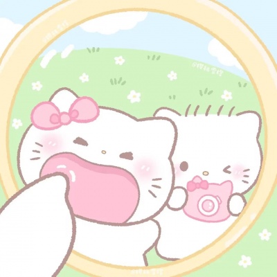 萌化啦🥰可爱手绘超萌卡通情头来袭