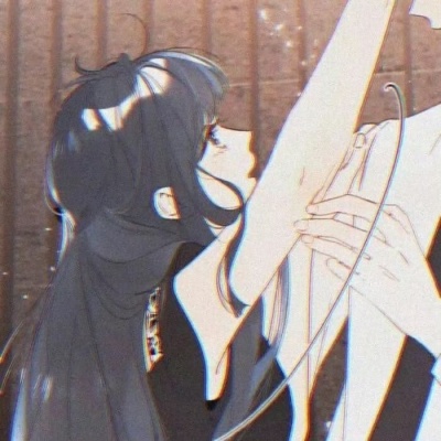 动漫情侣头像ins高级质感🎨