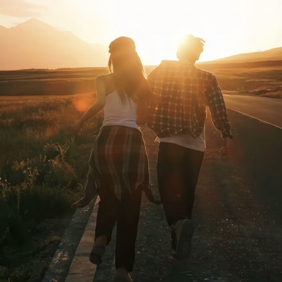 被这组ins唯美氛围背影真人情头美哭😭