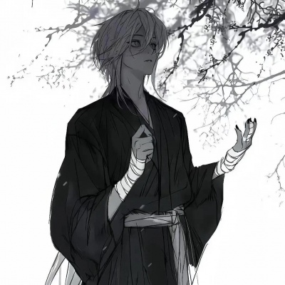 被帅晕❗绝美黑白动漫男头来了