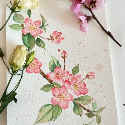 🌸唯美彩绘花卉头像，美到犯规！