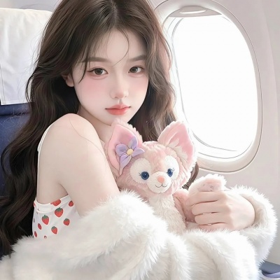 超有爱拿玩偶女生头像来了✨