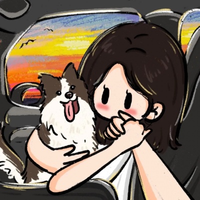 手绘卡通情侣头像一对可爱