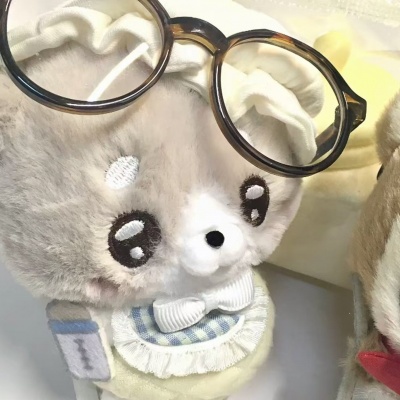 萌化啦！可爱玩偶情侣头像一左一右