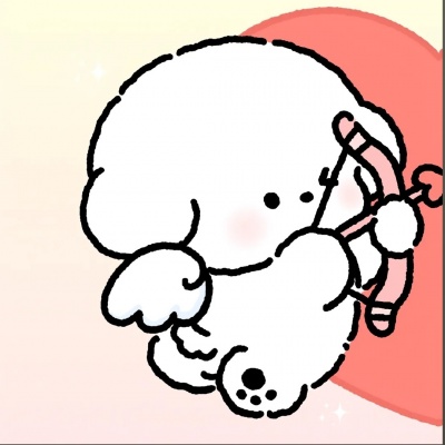 可爱小狗卡通情头，萌化啦！