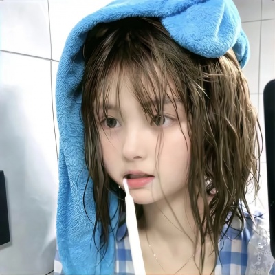 这些蓝色系Wechat女头美炸了！