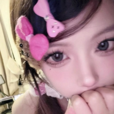 甜妹必备！粉色系真人女生头像