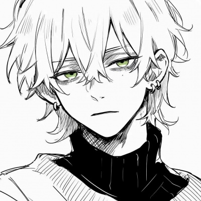 高级感男头动漫,被帅晕!