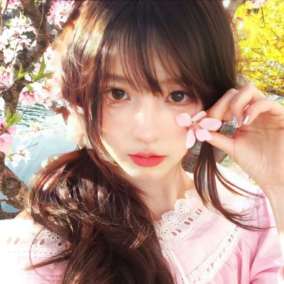 被这组唯美花卉真人女生头像美哭啦！