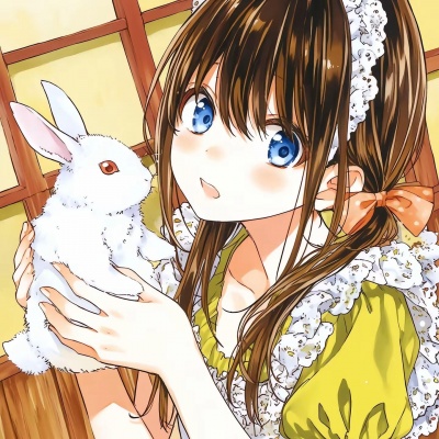 被这些手绘动漫治愈系女生头像美哭啦，温柔风少女插画