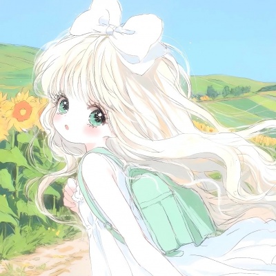 元气满满的治愈小清新动漫女头