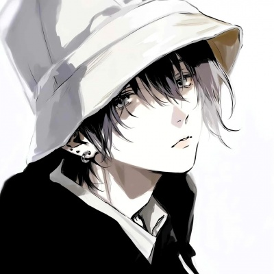 小众动漫一左一右情头|独特画风情侣配对首选