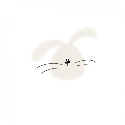 白底简约风手绘卡通ID头像 爆可爱设计超圈粉