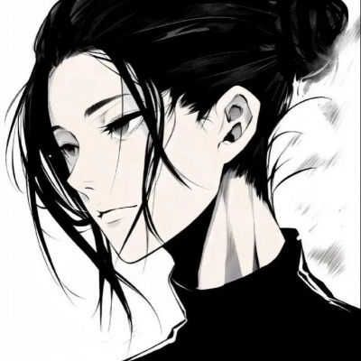 黑白动漫限定经典男头合集｜适配各社交平台，帅气值 UP