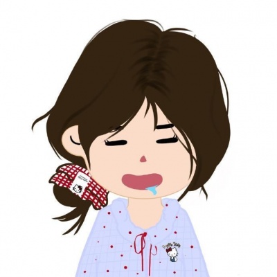 可爱搞怪手绘卡通早八苦命小女孩头像合集