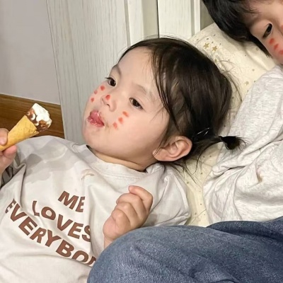 超萌小孩哥姐情头|软萌画风适配情侣,日常用超甜!