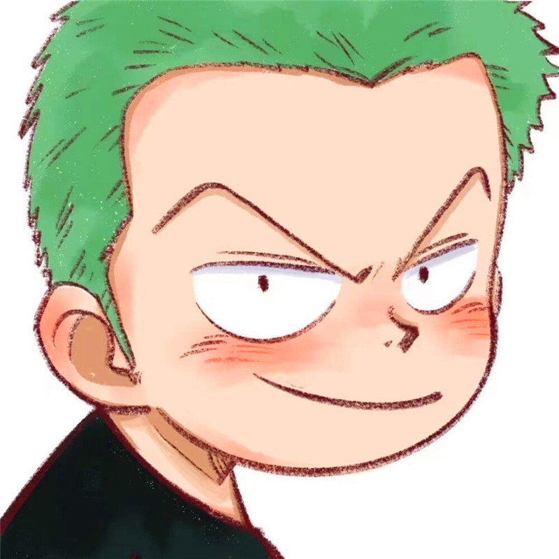 超萌！手绘Q版索隆头像来袭