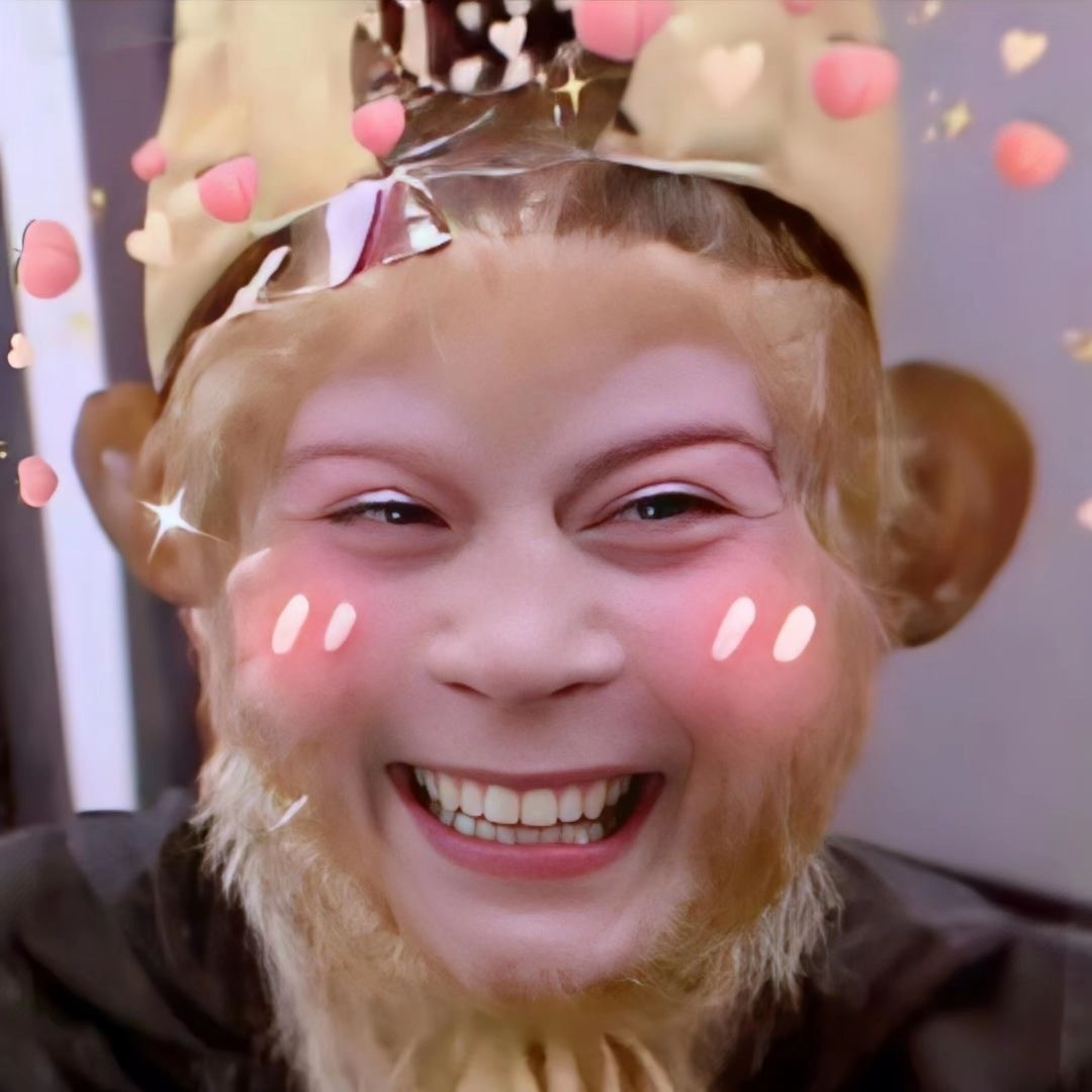 被这张孙悟空笑容满面头像狠狠拿捏啦