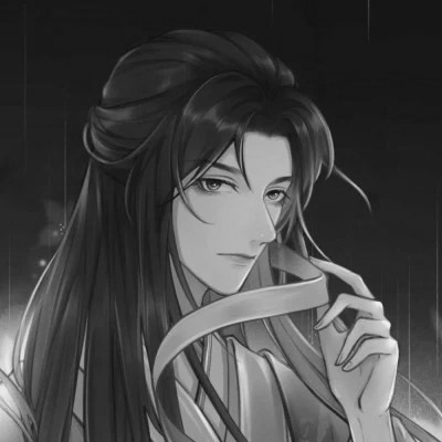 古风黑白动漫帅哥头像大全