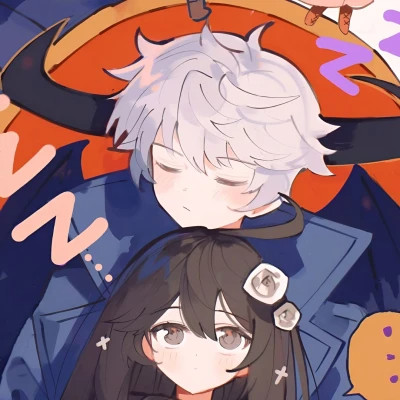 100张漫画动漫情侣头像来袭,超甜超绝!