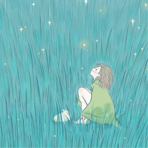 头像简单干净大方,给人超舒适的视觉感受