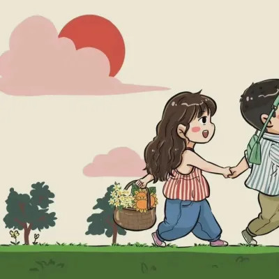 甜炸啦！100张精选情侣头像来袭