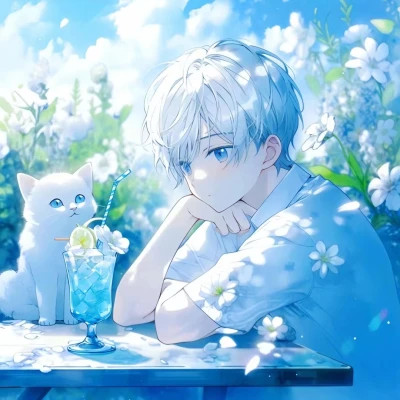 50组高甜稀有一男一女动漫情侣头像大集合，速来收藏！